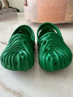 Crocs x Salehe Bembury Pollex Clog Toddler C8 “Curry” Brown EUC w/ Box